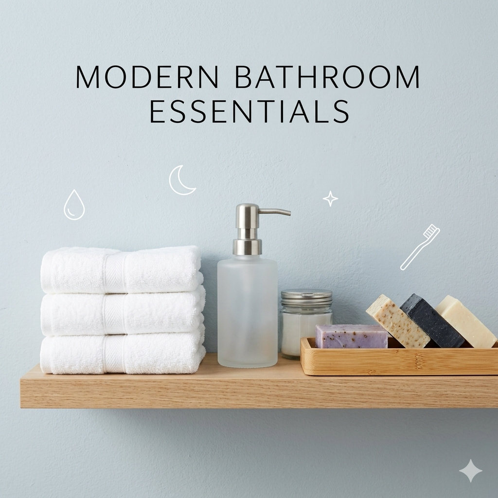 MODERN BATHROOM ESSENTIALS