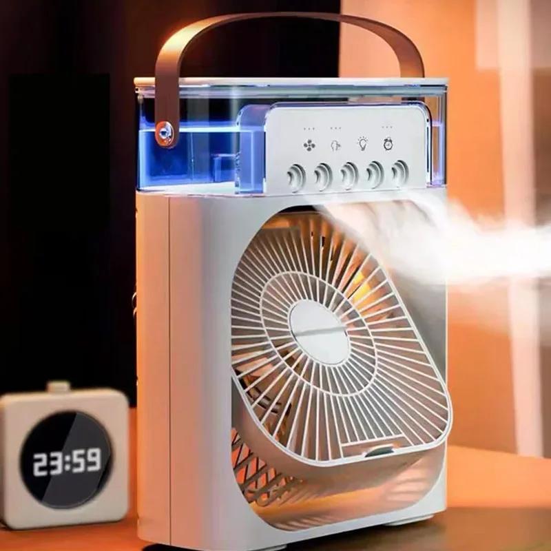 5-Spray Nano Mist Portable Air Cooler & Desktop Fan