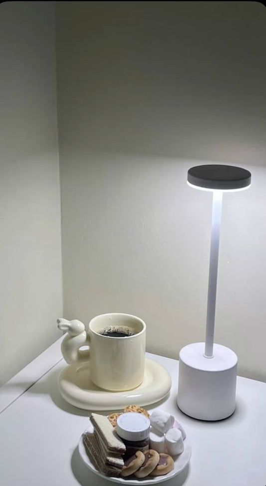 ✨ Rechargeable Metal Touch Lamp