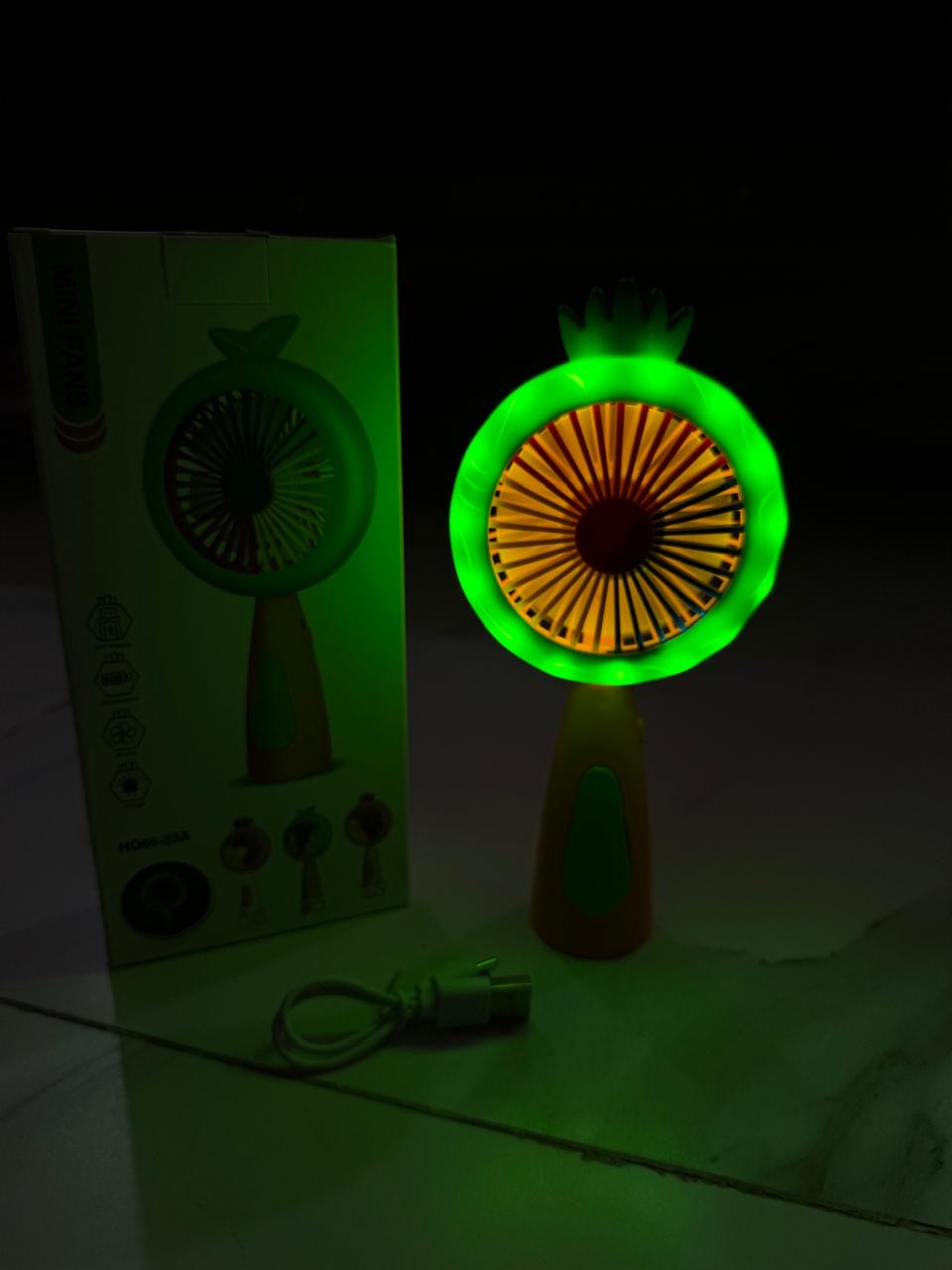 Mini Handheld Portable Fan – Cute Rechargeable Cooling Fan