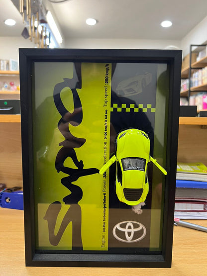 Nissan GT-R 3D Frame – Premium Car Wall Art Décor