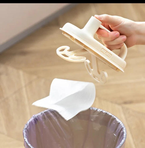 2-in-1 Multi-Surface Cleaning Scrubber Brush – Easy Grip Kitchen & Glass Cleaner