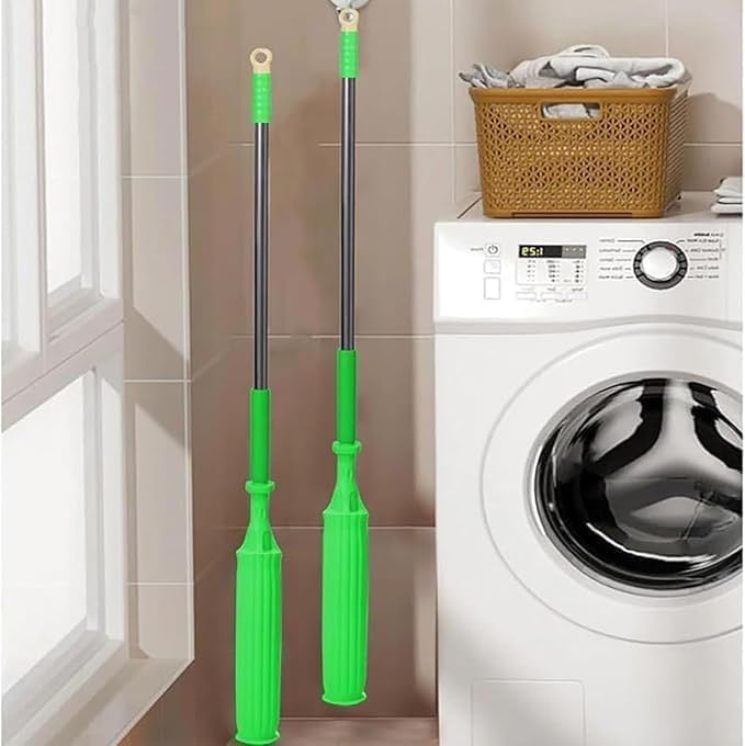 Self-Wringing Microfiber Twist Mop with Extendable Stainless Steel Handle