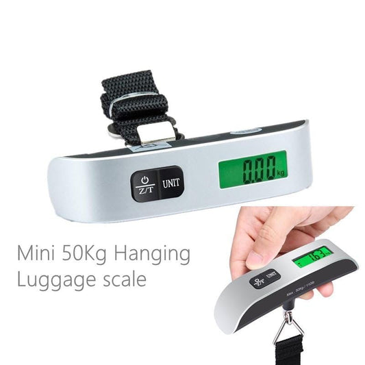Portable Digital Luggage Scale – Travel Weight Checker (Up to 50KG)