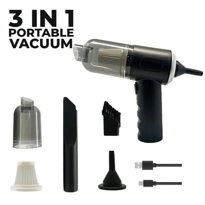3-in-1 Ultimate Portable High-Power Cordless Vacuum Cleaner
