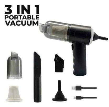 3-in-1 Ultimate Portable High-Power Cordless Vacuum Cleaner