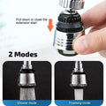 Universal 360° Rotating Dual-Mode Faucet Aerator