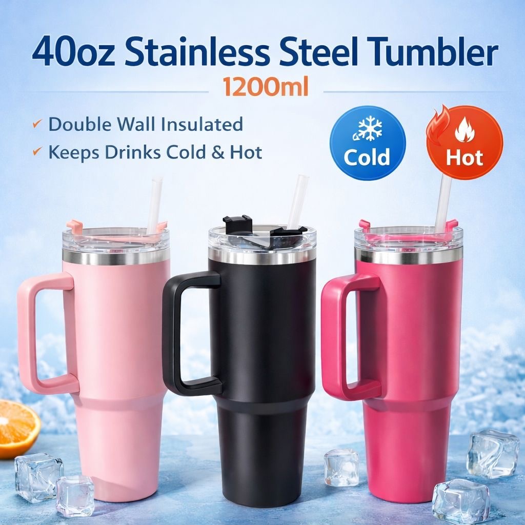 The Titan Sip™ 40oz Tumbler