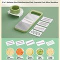 5-in-1 Premium Stainless Steel Vegetable & Fruit Slicer Set