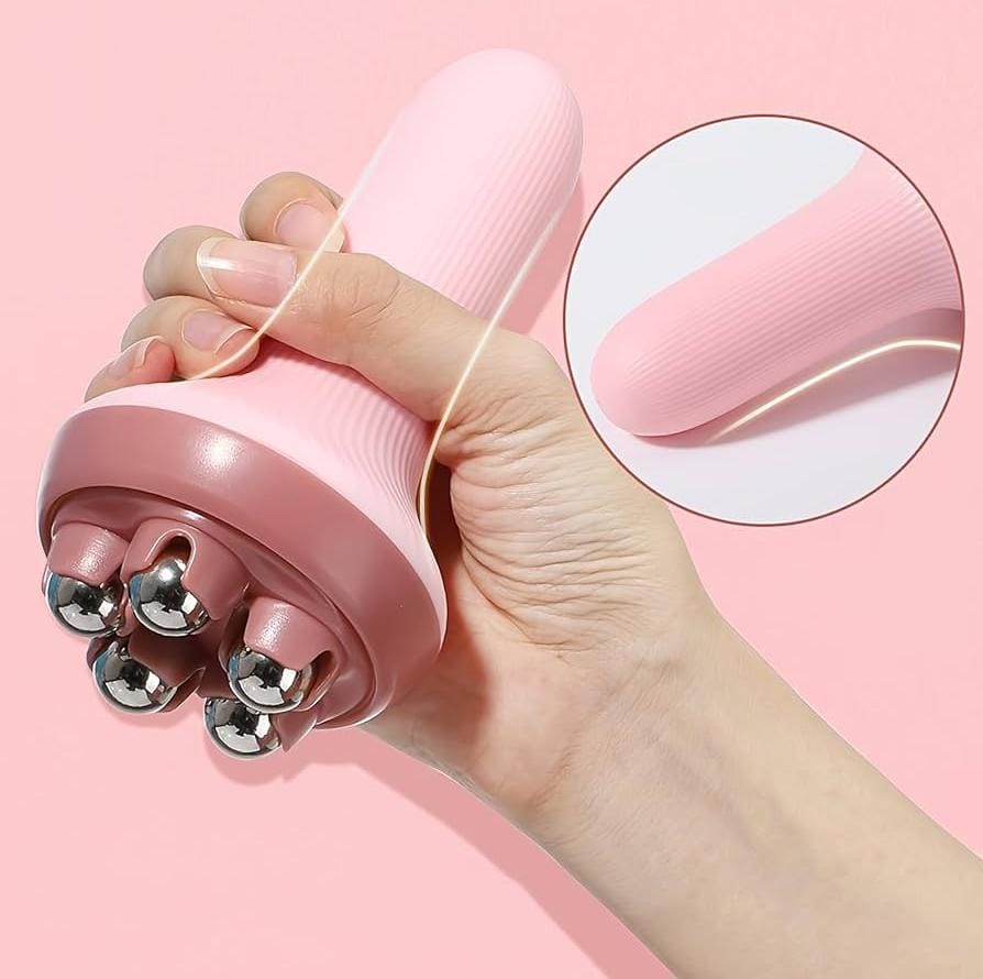 5-Bead Premium Body Roller – Instant Pain Relief & Stress Recovery Massager