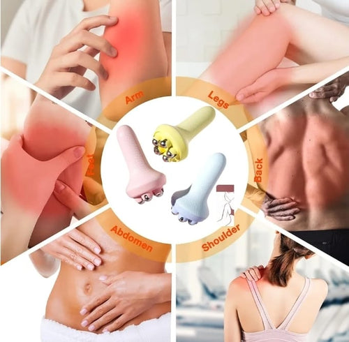 5-Bead Premium Body Roller – Instant Pain Relief & Stress Recovery Massager
