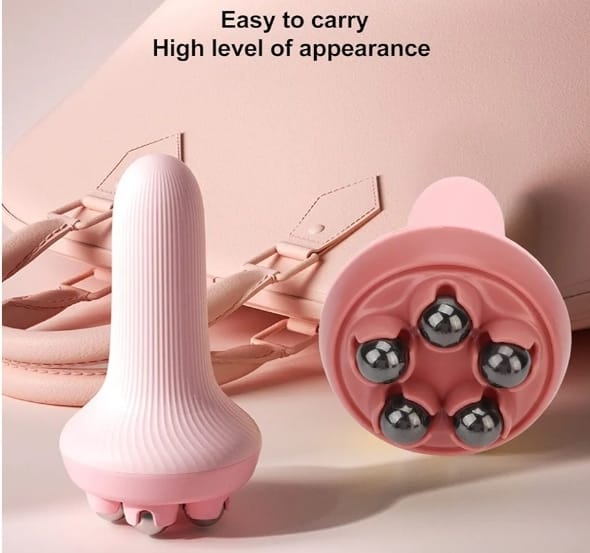 5-Bead Premium Body Roller – Instant Pain Relief & Stress Recovery Massager