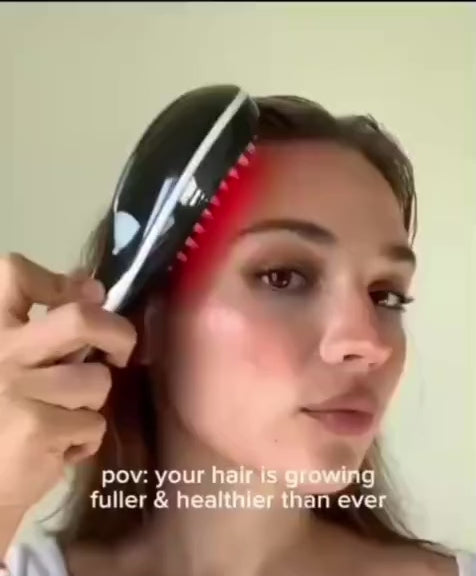 Advanced Steam & Vibration Hair Growth Brush